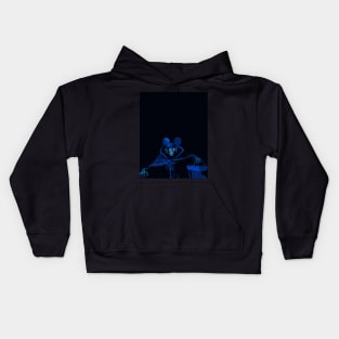 Hatbox Ghost Mouse Ears Kids Hoodie